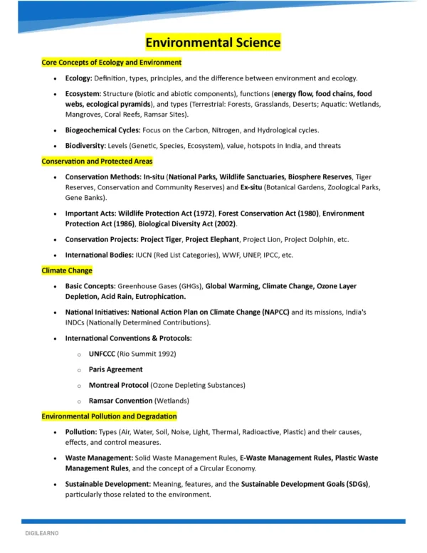 UPSC REVISION KIT (PRELIMS) - 10 E-Books