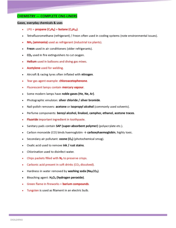 GENERAL SCIENCE- BIOLOGY/PHYSICS/CHEMISTRY 2026