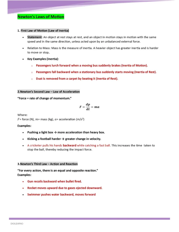 GENERAL SCIENCE- BIOLOGY/PHYSICS/CHEMISTRY 2026