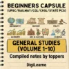 Beginner’s Capsule – General Studies | 10 E-Books | Foundation Edition
