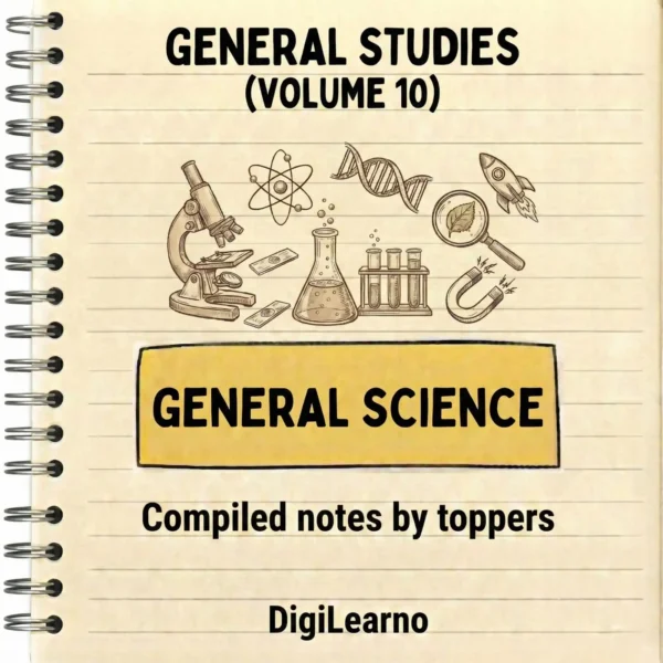 GENERAL SCIENCE- BIOLOGY/PHYSICS/CHEMISTRY 2026