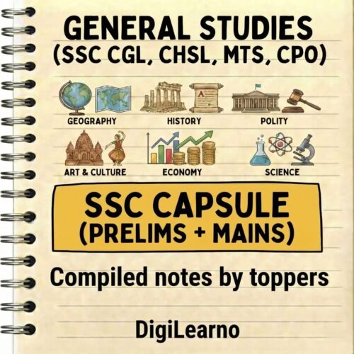 SSC Capsule [English] – General Awareness (Prelims & Mains) | 08 E-Books
