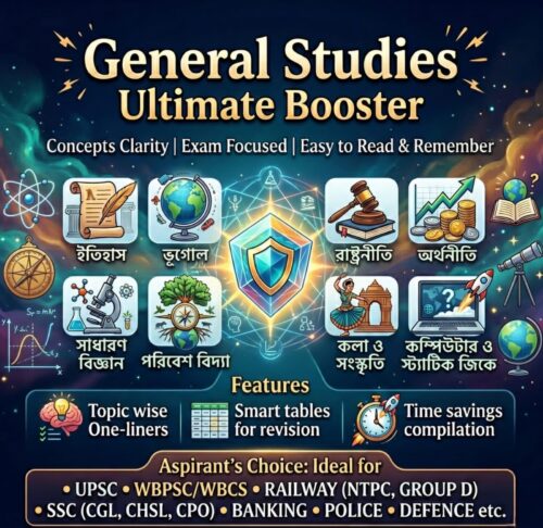 General Studies Ultimate Booster [বাংলা] - 12 E-Books | Edition- 2026