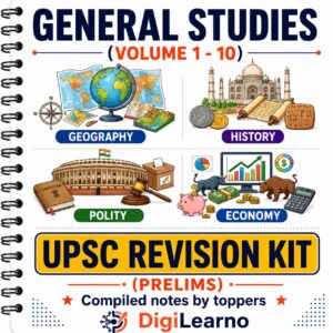 UPSC REVISION KIT (PRELIMS) - 10 E-Books