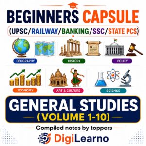 Beginner’s Capsule – General Studies | 10 E-Books | Foundation Edition