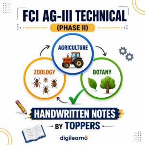 FCI AG-III (TECHNICAL) - AGRICULTURE/ BOTANY/ ZOOLOGY- [PHASE II]-2026