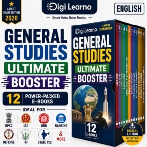 GENERAL STUDIES [Ultimate Booster] (English)- 12 E-Books | Edition- 2026