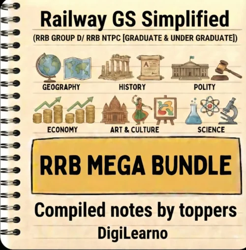 Railway All-in-One Maestro (General Studies) [English] - 08 E-Books | Edition- 2026