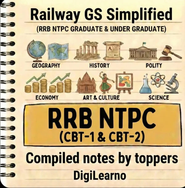 RRB NTPC [CBT-1 & CBT 2] (General Studies) - 10 E-Books | Edition- 2026