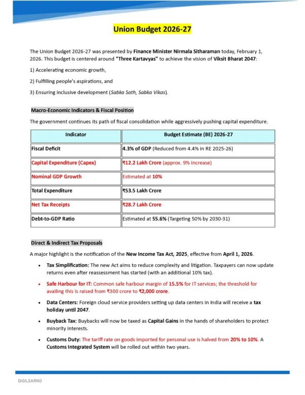 Monthly Current Affairs  (English) [January to May 2026]