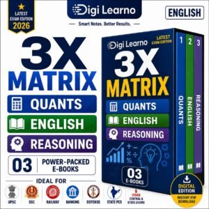 3X Matrix | Quantitative Aptitude-Reasoning-English | Edition 2026