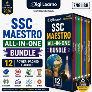 SSC Maestro- All in One [English] – (Prelims & Mains) | 12 E-Books