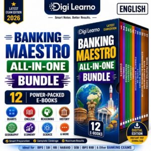 Banking Maestro-All in One [English] – (Prelims & Mains) | 12 E-Books
