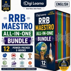 RRB Maestro [English] – (Prelims & Mains) | 12 E-Books