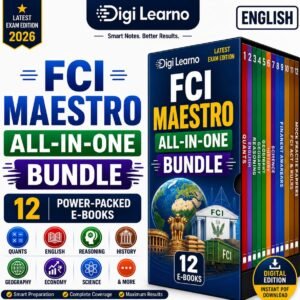 FCI Maestro [English] – (Prelims & Mains) | 12 E-Books